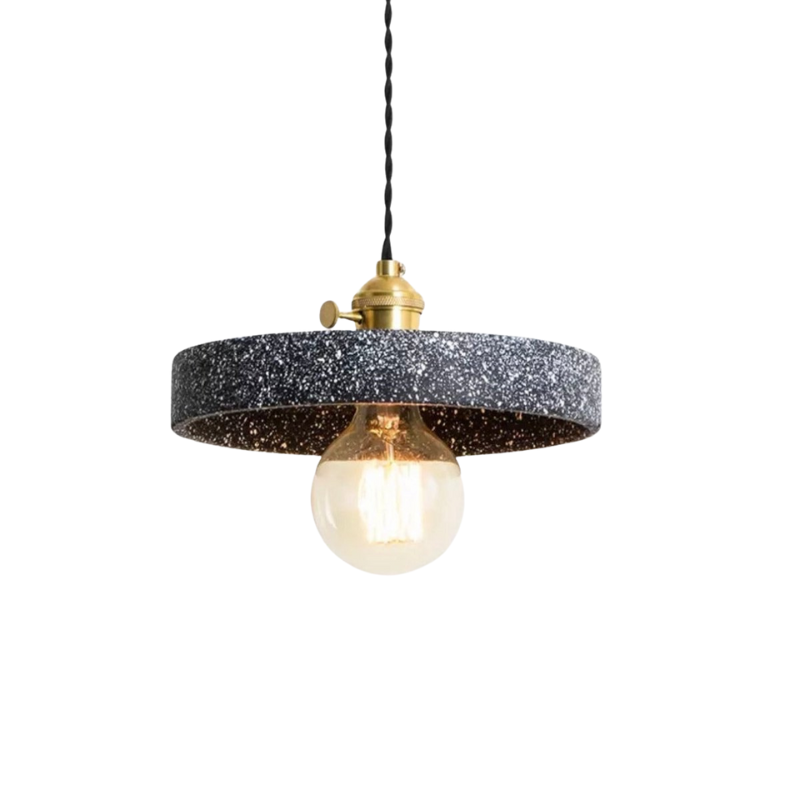 Lisslune | UrbanLume – Modern Cement Hanging Lamp
