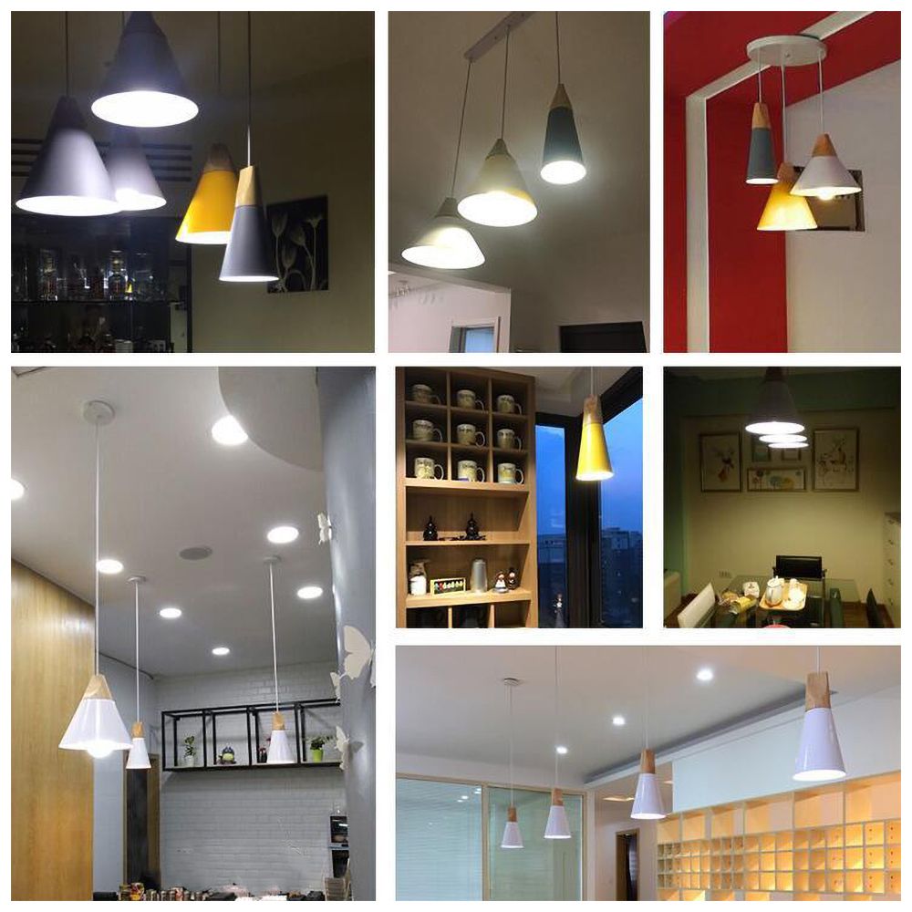 Lisslune | Minimalistic Wooden Pendant Light | NordicLight
