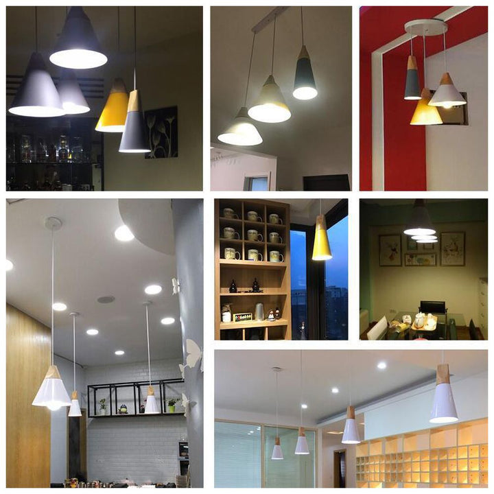 Lisslune | Minimalistic Wooden Pendant Light | NordicLight