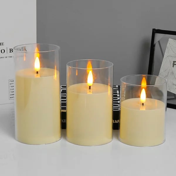 Lisslune | Real Flameless Candles LED Electronic Candle