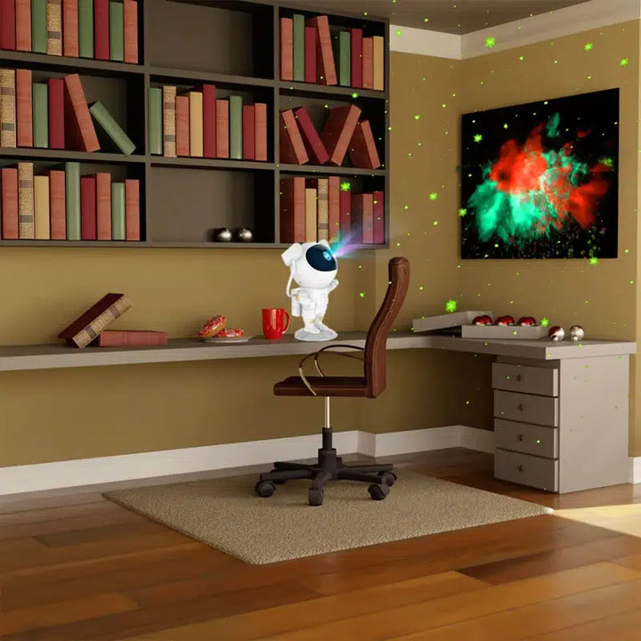 Lisslune | Astronaut Galaxy Projector Multiple Modes Galaxy Night Light with Remote Control