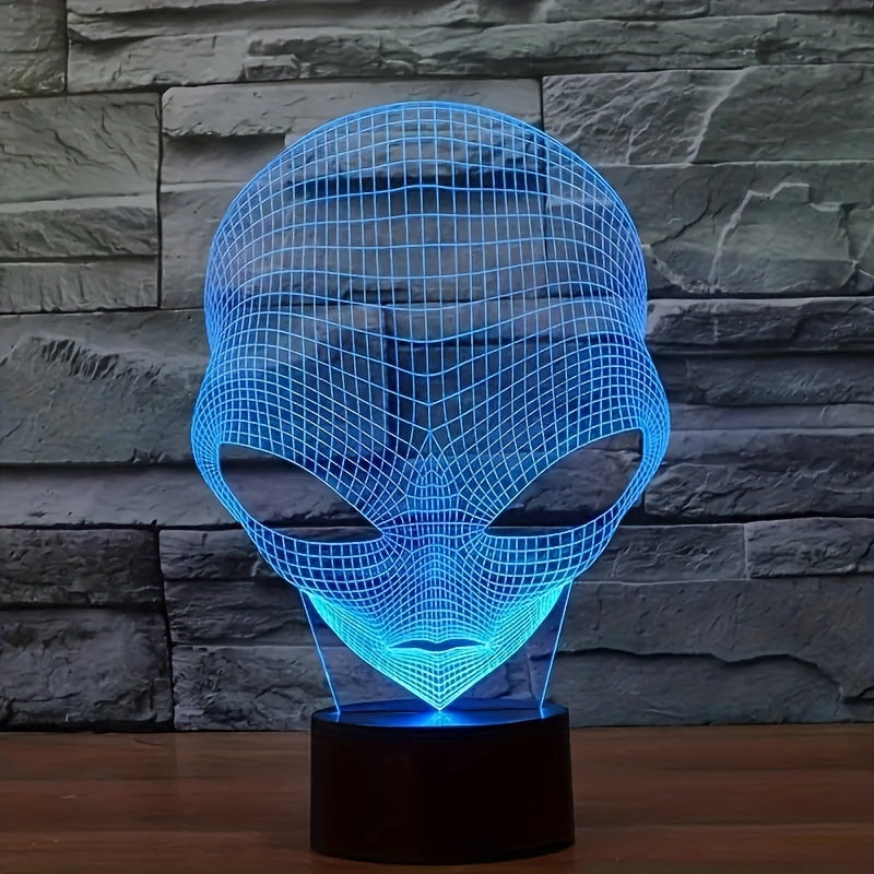 Lisslune | AstroLight – 3D-alien lamp with LED color lighting and touch control