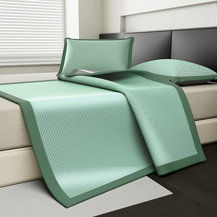 Lisslune | AeroCool Cooling Mattress Protector – Breathable Ice Silk Bed Cover for Hot Sleepers