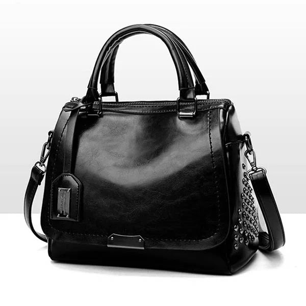 Lisslune | Elegant Soft Leather Shoulder Bag for Women – Versatile Everyday Handbag
