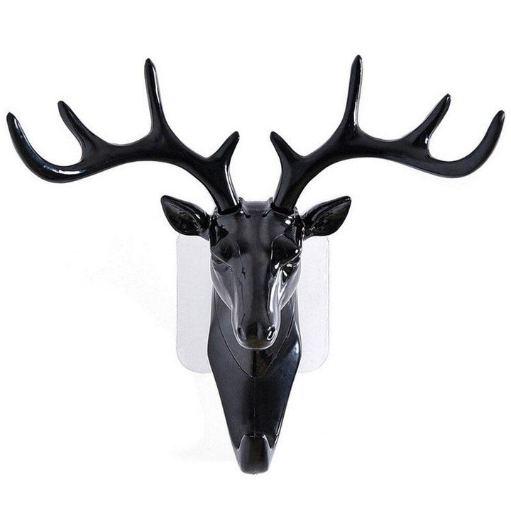Lisslune | Chic rustic deer head wall hook for stylish home organization