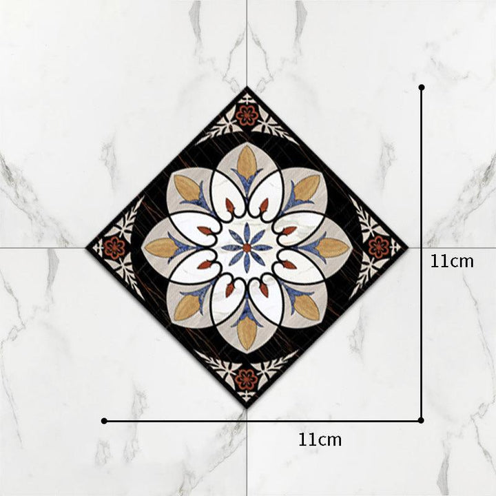 Lisslune | Chic Diagonal Design PVC Tile Decal Collection - Elevate Your Home Decor!