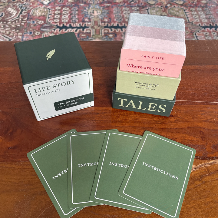Lisslune | Life Story Interview Cards Set