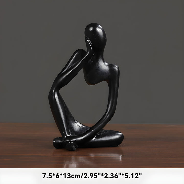 Lisslune | Abstract Thinker Sculpture Home Decor