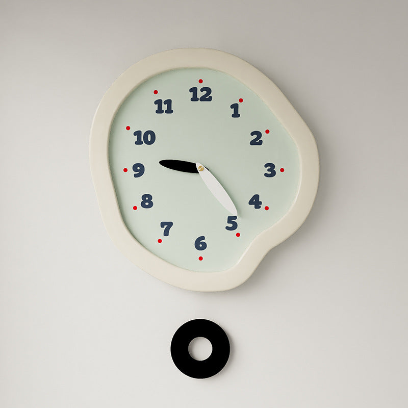 Lisslune | Irregular Shaped Pendulum Wall Clock-Deco Clock