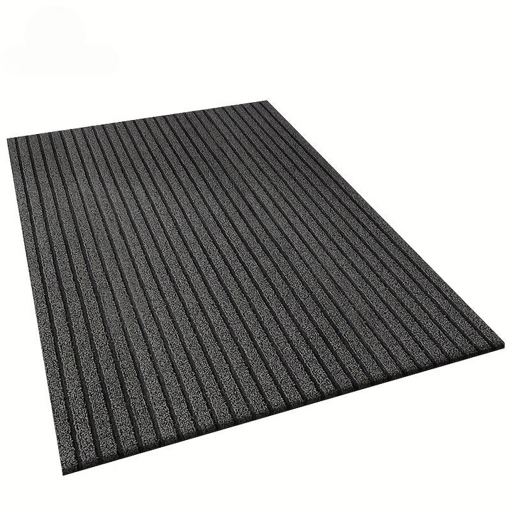 Lisslune | All-Season Weatherproof Doormat – Abrasion-Resistant Striped Doormat, Non-Slip, Stain and Fade Resistant, Low Profile Mat for Indoor and Outdoor