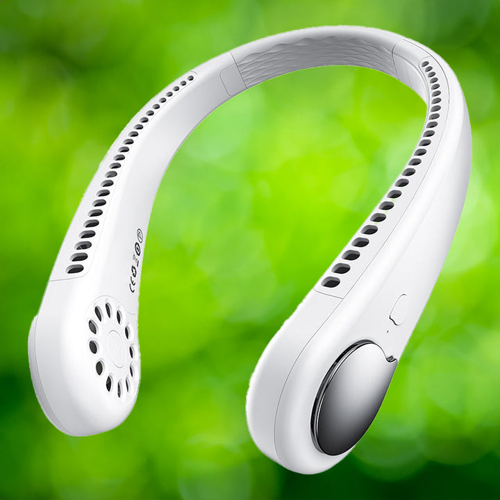 Lisslune | Portable Neck Fan, Bladeless Neck Fan Rechargeable