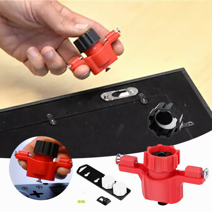 Lisslune | Measuring screwless wall drill finder with bubble level