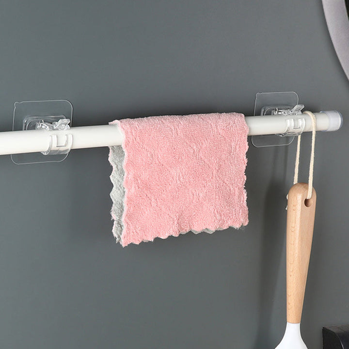 Lisslune | Transparent Hanging Rod Clamp