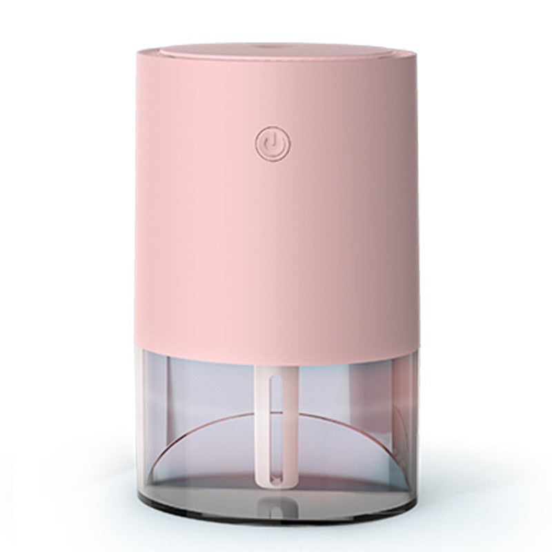 Lisslune | Portable Rechargeable Humidifier, with LED Light, Fine Mist & Quiet Operation, for Bedroom, Desk, Car & More