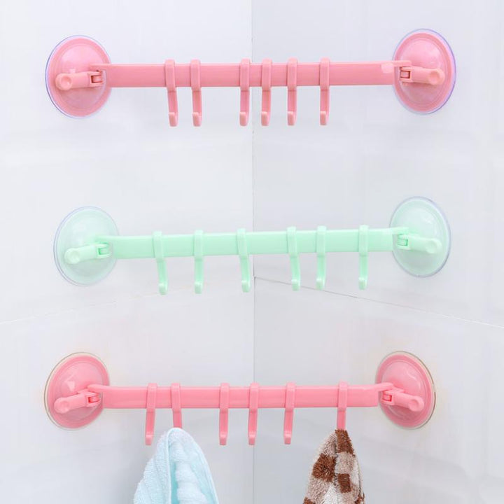 Lisslune | SuctionHook Pro - Adjustable wall-mounted suction hooks with strong grip