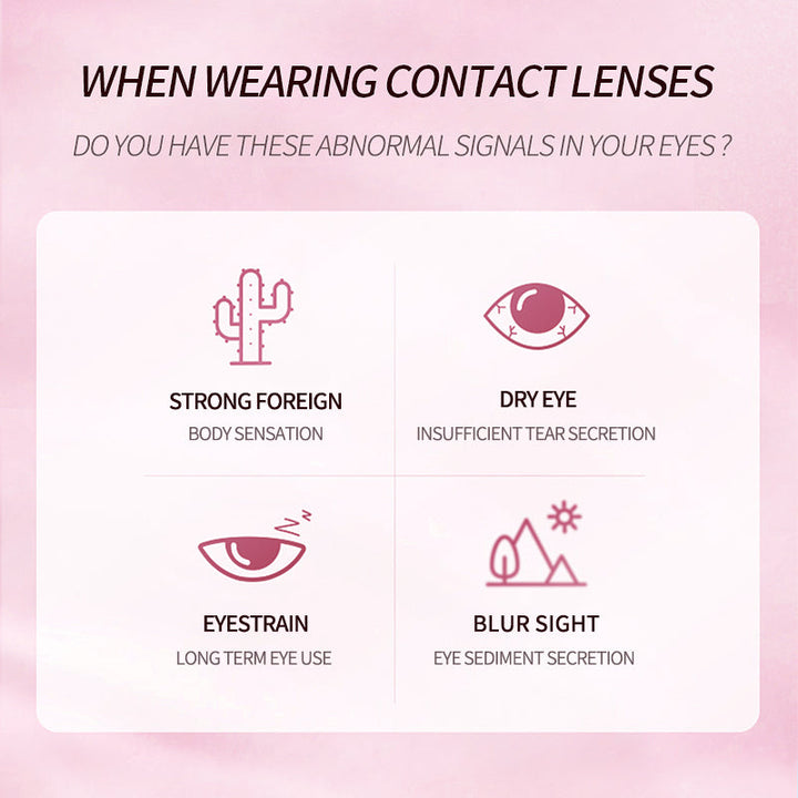 Rynx Eye Drops 8ml Contact Lenses Relief Eye Drops