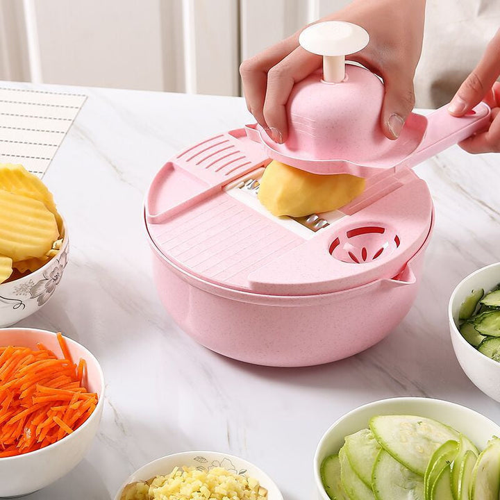 Lisslune | 12-in-1 multifunctional vegetable cutter