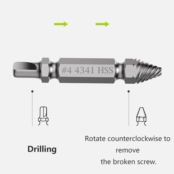 Lisslune | Screw Remover (4 pieces/5 pieces/6 pieces)
