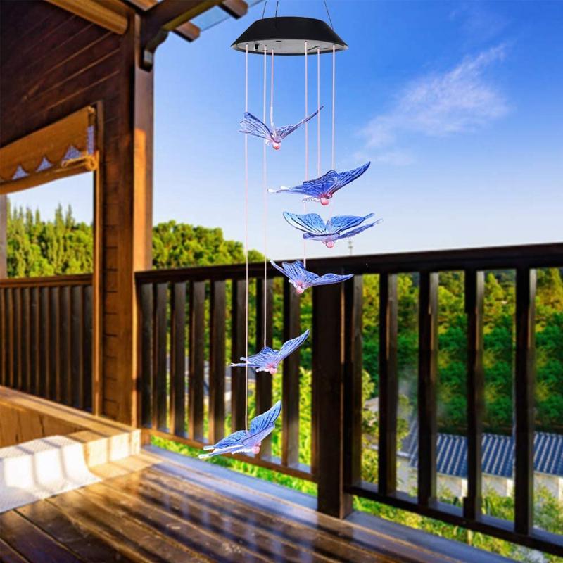 Lisslune | Solar-powered butterfly lights