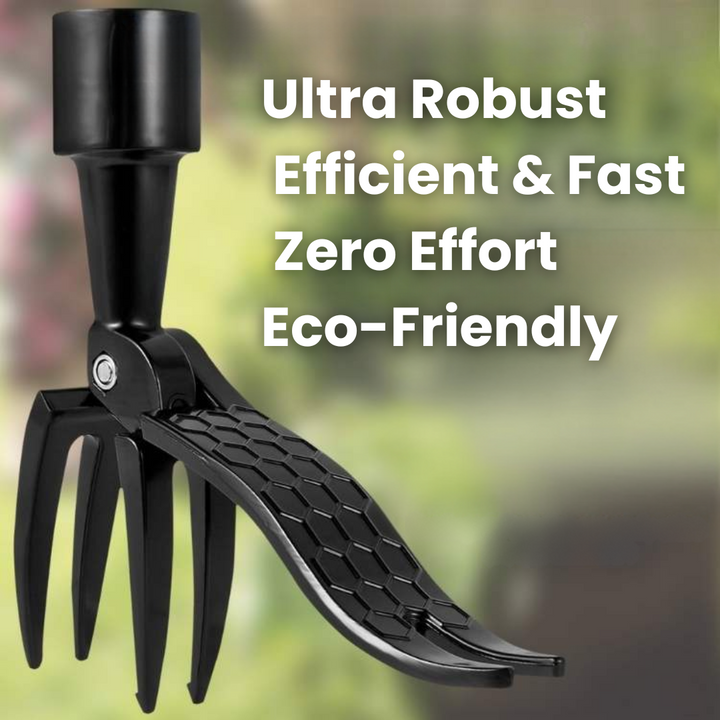 Lisslune | Ergonomic Weeding Tool | High-Strength Steel Claws for Effortless Weed Removal in Gardens