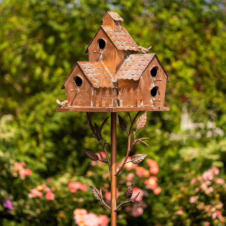 Lisslune | Birdhouse Garden Stakes