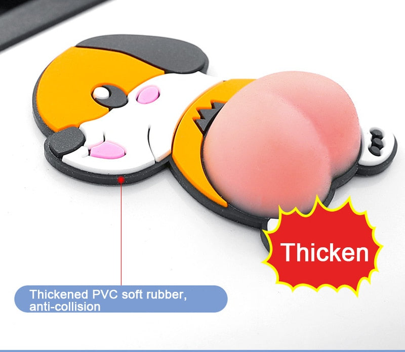Lisslune | 3D Cartoon Car Bumper Door Protectors