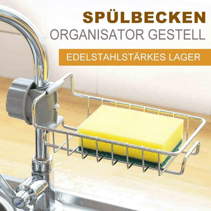 Lisslune | Sink Organizer Rack for Kitchen and Bathroom