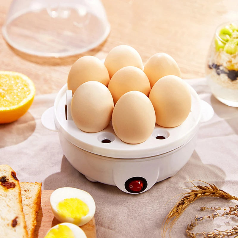 Lisslune | Electric Egg Cooker & Steamer – Compact Multifunction Device For Perfect Eggs And Steamed Food