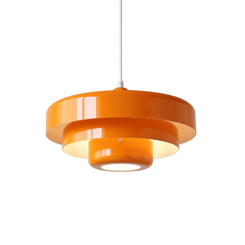 Lisslune | LED Italian-Style Pendant Light Fixture - Vintage Hanging Lamp for Kitchen & Dining Room Lighting