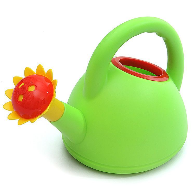 Lisslune | Children's watering can with flower mouth – Colorful plastic watering can for little gardeners