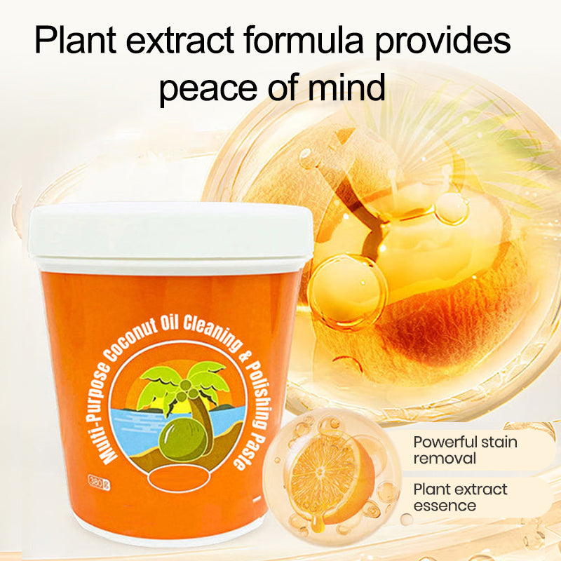 Lisslune | Versatile Coconut Oil Cleaning and Polishing Paste