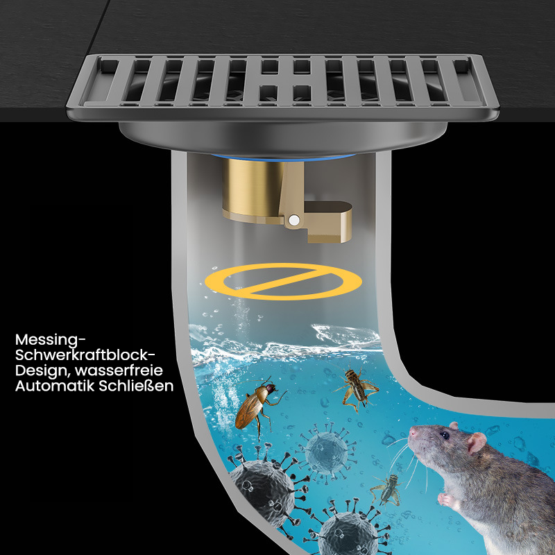 Lisslune | Deodorant core for bathroom floor drain