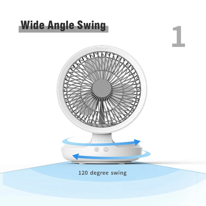 Lisslune | Folding Table Fan