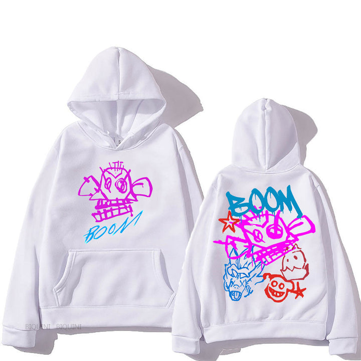 Lisslune | Arcane Jinx Cartoon Long Sleeve Hoodie