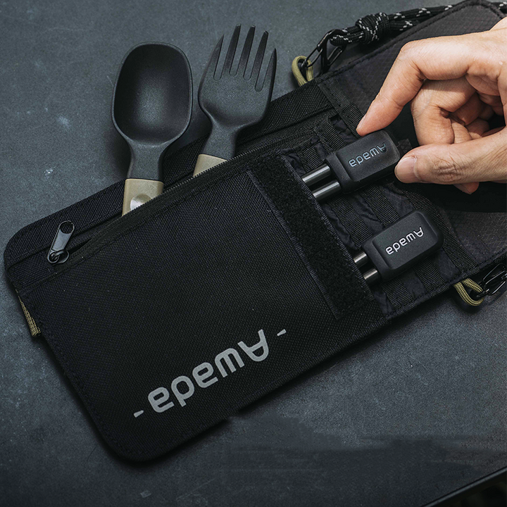 Lisslune | Outdoor Camping Crossbody Cutlery Bag
