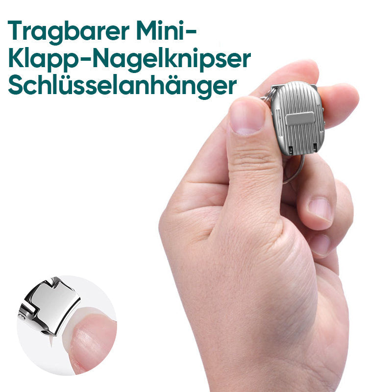 Lisslune | Portable Mini Folding Nail Clipper with Keychain