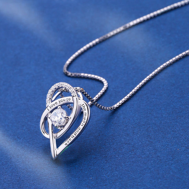 Lisslune | Letter Heart Necklaces for Mom