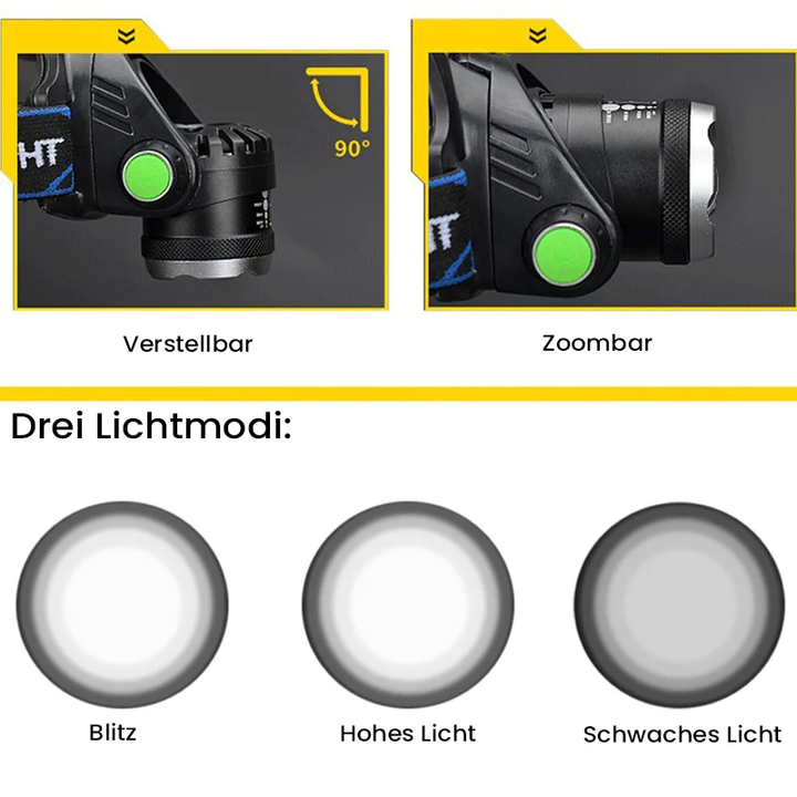 Lisslune | Sporty dazzling floodlights for outdoor use