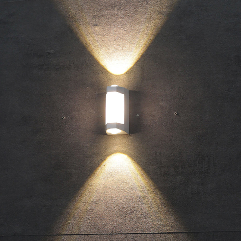 Lisslune | Solara Outdoor Wall Lamp – Mains Powered LED Lighting for Garden & Garage