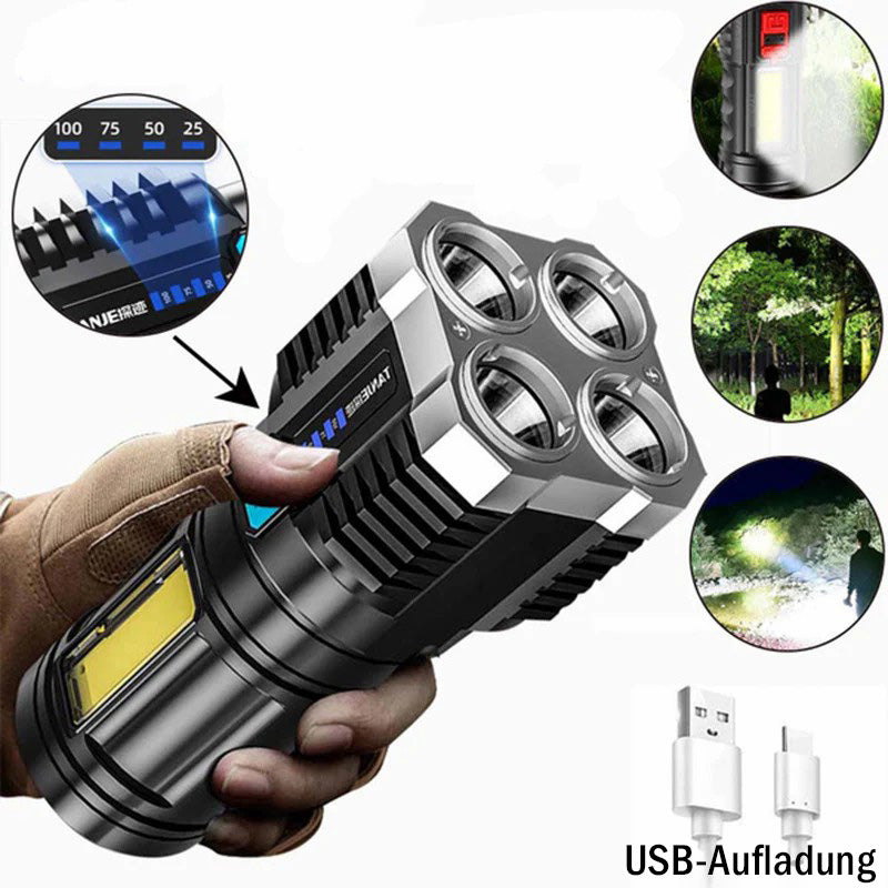 Lisslune | Multifunctional LED flashlight with strong light