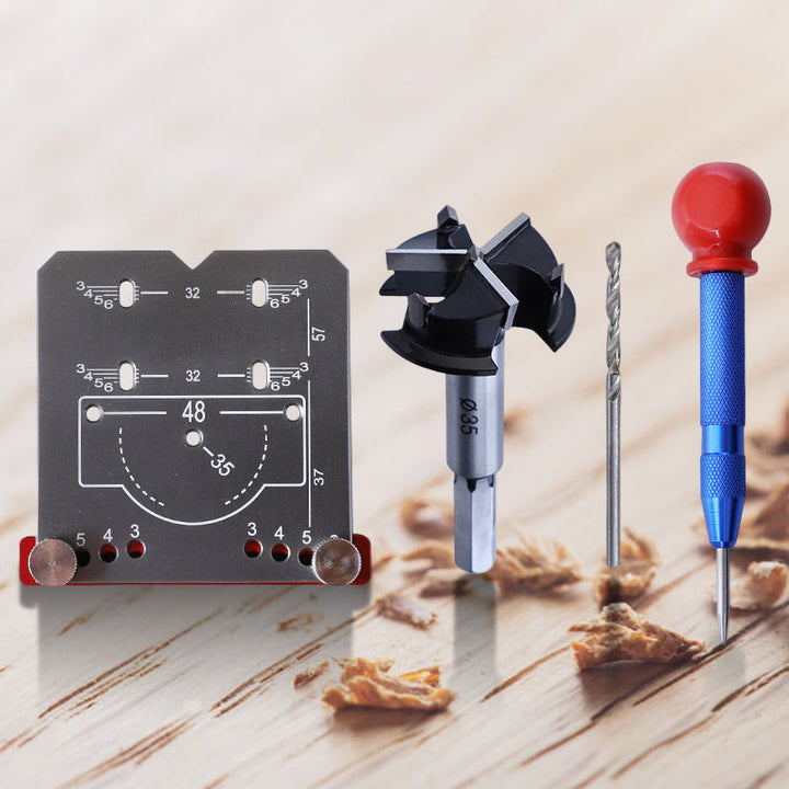 Lisslune | 35mm Hinge Hinge Template Drill Locator