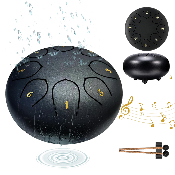 Lisslune | Rain drum as garden instrument
