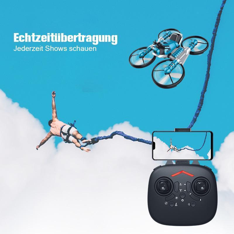 Lisslune | 2.4 G Remote Deformed Motorcycle, Drone