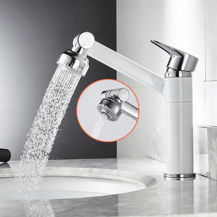 Lisslune | FLEXISPOUT – Flexible 360° Basin Tap with Spray Function