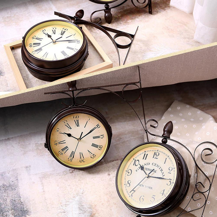 Lisslune | Retro Wall Clock – Classic New York Station Design