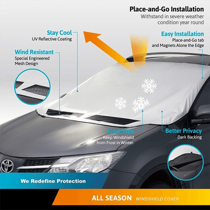 Lisslune | Magnetic Car Anti-Snow Cover
