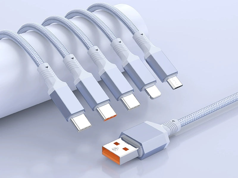 Lisslune | 100W Fast-Charge 5-in-1 Data Cable- Power Up
