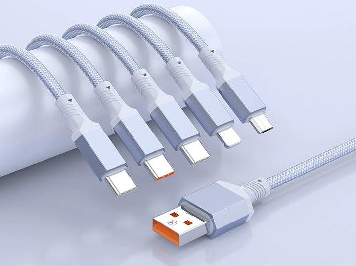 Lisslune | 100W Fast-Charge 5-in-1 Data Cable- Power Up