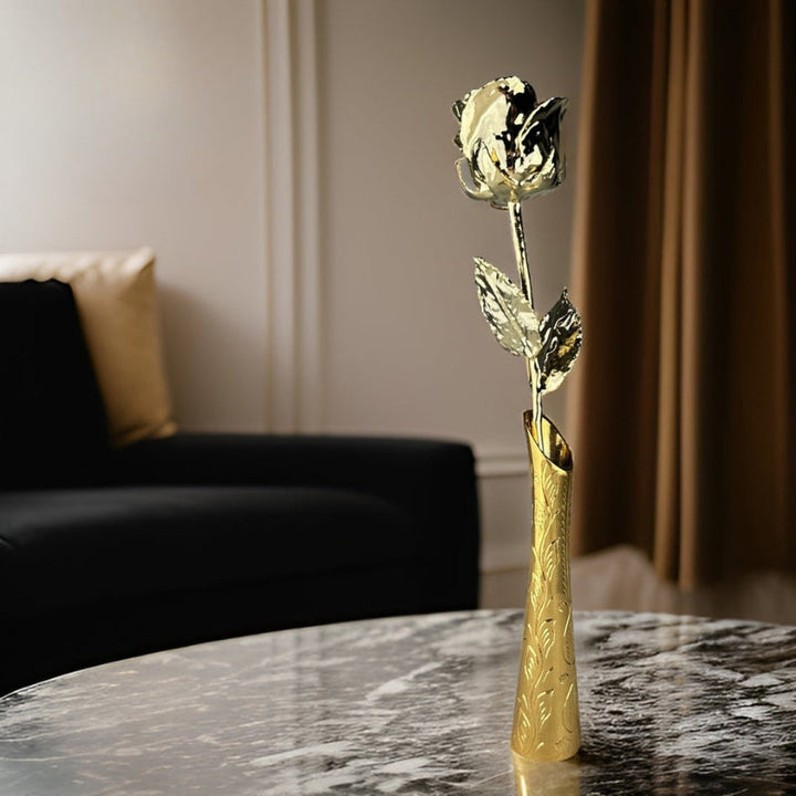 Lisslune | Timeless Golden Rose – Elegant Symbol of Love and Appreciation