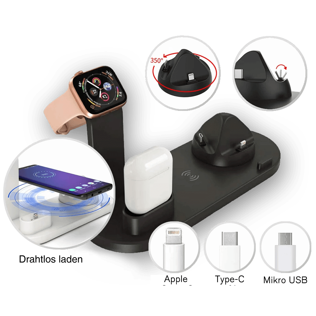 Lisslune | 4 IN 1 Smart Charging Station